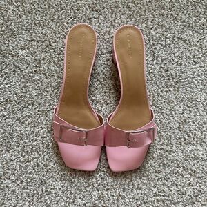 Reformation Adria Pink Sandals